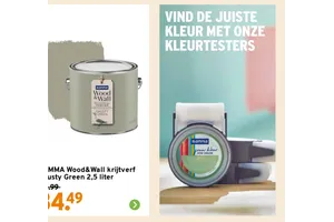 Wood&Wall krijtverf aanbieding