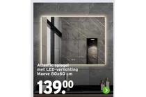 atlantic spiegel met led verlichting maeve