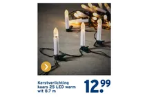 kerstverlichting kaars