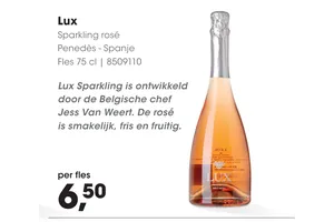 lux sparkling rose