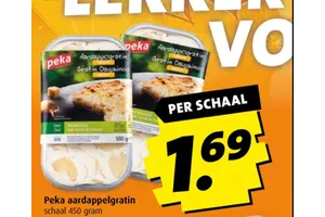 Aardappelgratin aanbieding