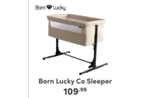 born lucky co sleeper