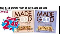 chocolate chip granola bars