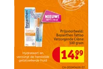 bepanthen tattoo verzorgende creme