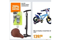 marvel spidey kinderfiets