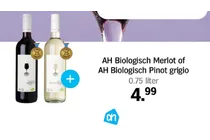 ah biologisch pinot grigio