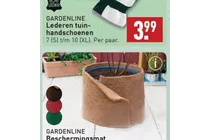 lederen tuinhandschoenen