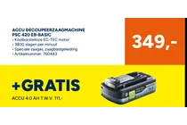 accu decoupeerzaagmachine psc 420 eb basic
