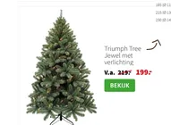 triumph tree jewel met verlichting