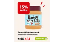 peamutt hondensnack