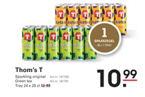 sparkling original green tea