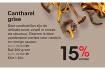 cantharel grise
