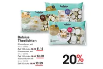 bolsius theelichten 10 branduren