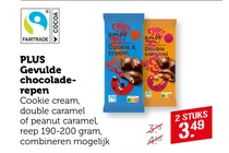 chocolade reep cookie cream
