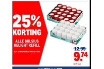 bolsius relight refill