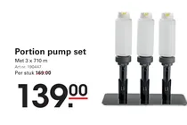 portion pump set
