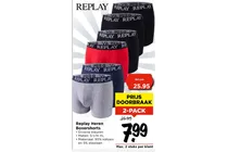 replay heren boxershorts