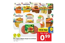 vegetarische groenteschnitzel