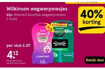 xtreme 3 sensitive comfort wegwerpmesjes