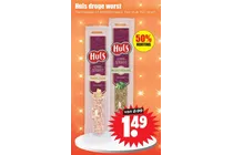 huls droge worst parmezaan