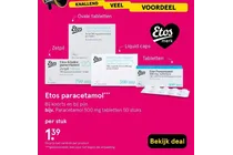 paracetamol tabletten