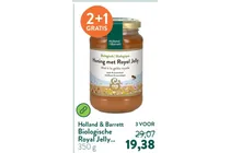 biologische honing met royal jelly