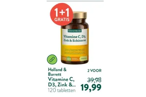 vitamine c d3 zink echinacea