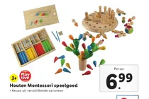 houten montessori speelgoed