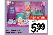 evi dierenarts met accessoires