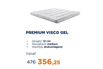 premium visco gel matras