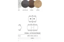ovale eettafel