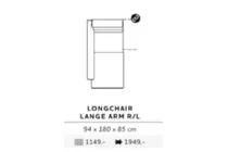 longchair lange arm