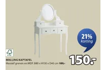 malling kaptafel