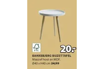 bakkebjarg bijzettafel