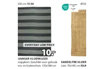 sandeldre vloerkleed