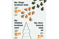 slinger kerstboom teddy