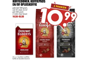 Douwe Egberts Aroma Rood Bonen aanbieding