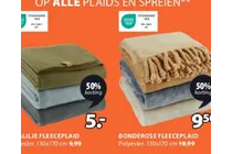 bonderose fleeceplaid