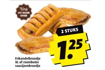 frikandelbroodje xl of roomboter saucijzenbroodje