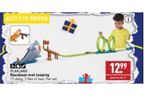 racebaan met looping