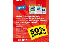 toiletpapier soft 3 laags velours
