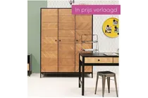 3 deurs kledingkast