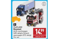 aldi vrachtwagen 485 delig of brandweerwagen 572 delig