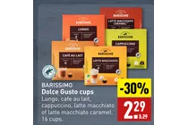 barissimo dolce gusto cups
