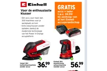 einhell 18v multischuurmachine