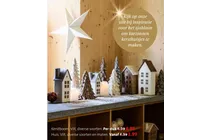 kerst huisje van vilt