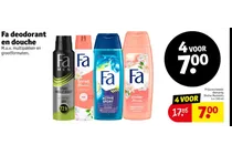 fa deodorant en douche