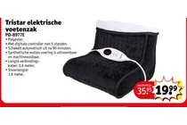 elektrische voetenzak