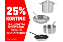 koekenpan met zwarte binnenkant