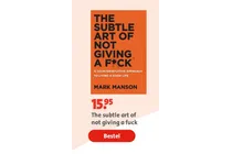 the subtle art of not giving a fuck